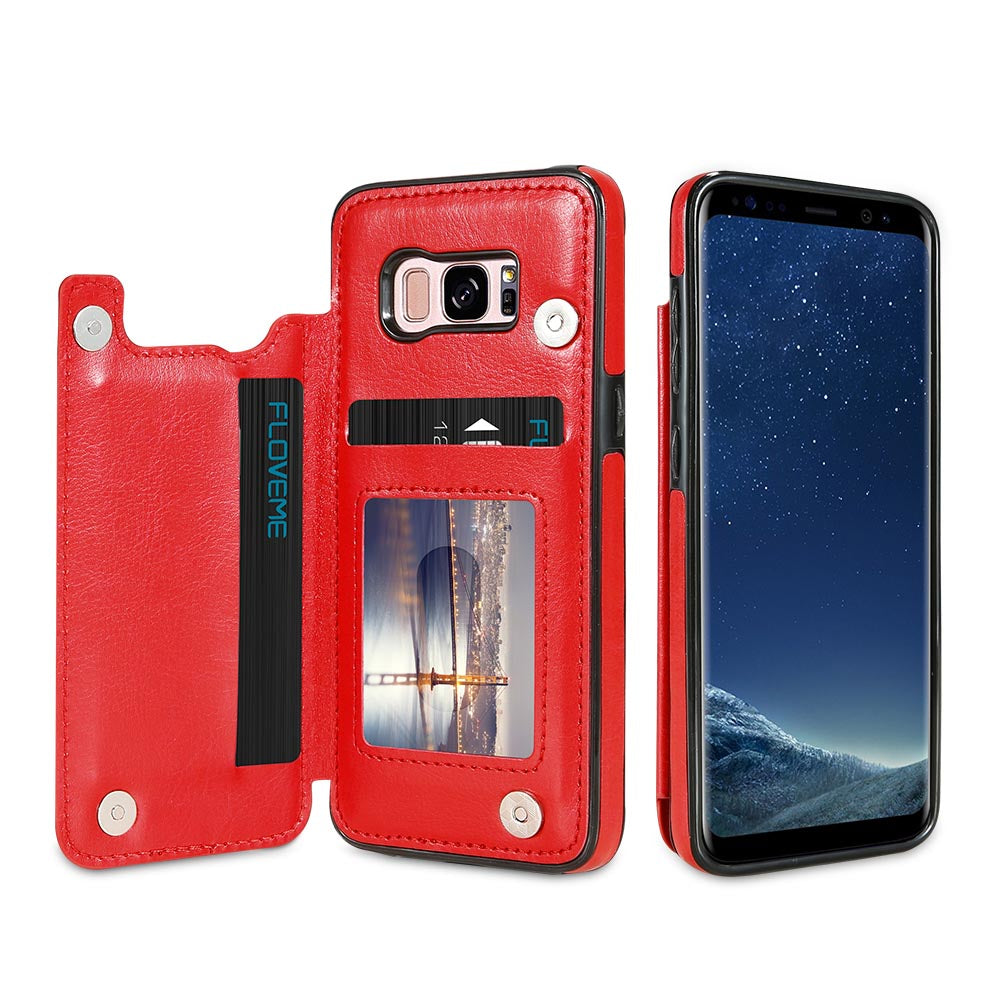 Luxury Card Holder Leather Case For Samsung S10/Note10