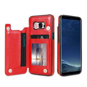 Luxury Card Holder Leather Case For Samsung S10/Note10