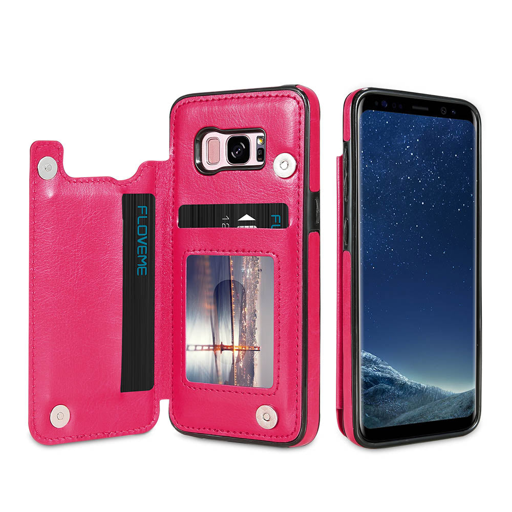 Luxury Card Holder Leather Case For Samsung S10/Note10