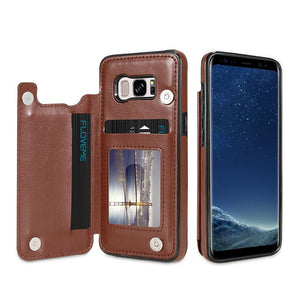 Luxury Card Holder Leather Case For Samsung S10/Note10