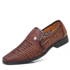 2019 New Summer Men's Genuine Leather Soft Bottom Shoes