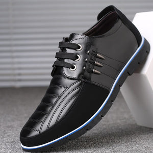 Men's Shoes - Autumn Leather Men Casual Shoes