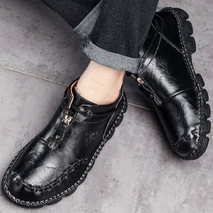 New Classic Genuine Leather Comfortable Men Casual Shoes