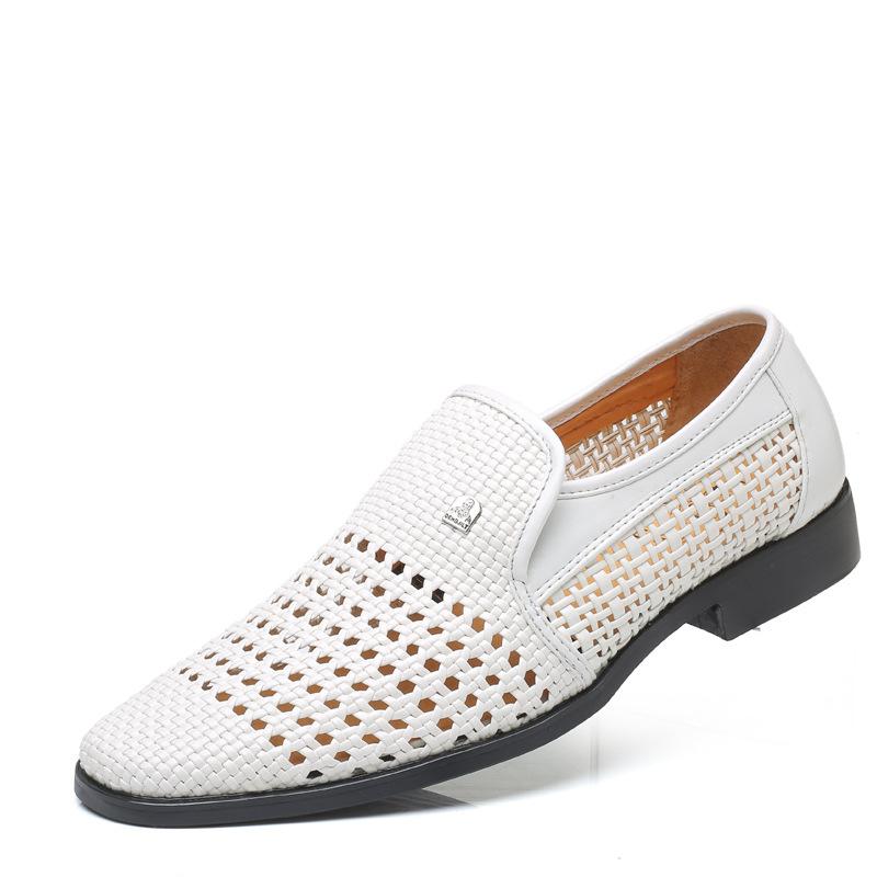2019 New Summer Men's Genuine Leather Soft Bottom Shoes