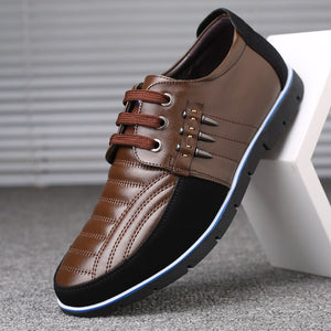 Men's Shoes - Autumn Leather Men Casual Shoes