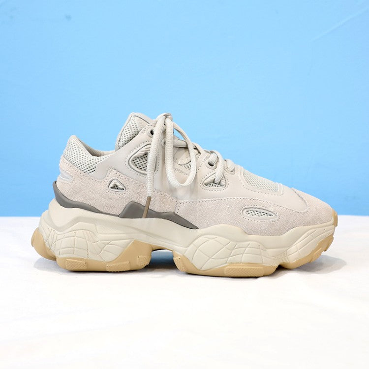 New Arrival Spring Autumn Women's Dad Sneakers