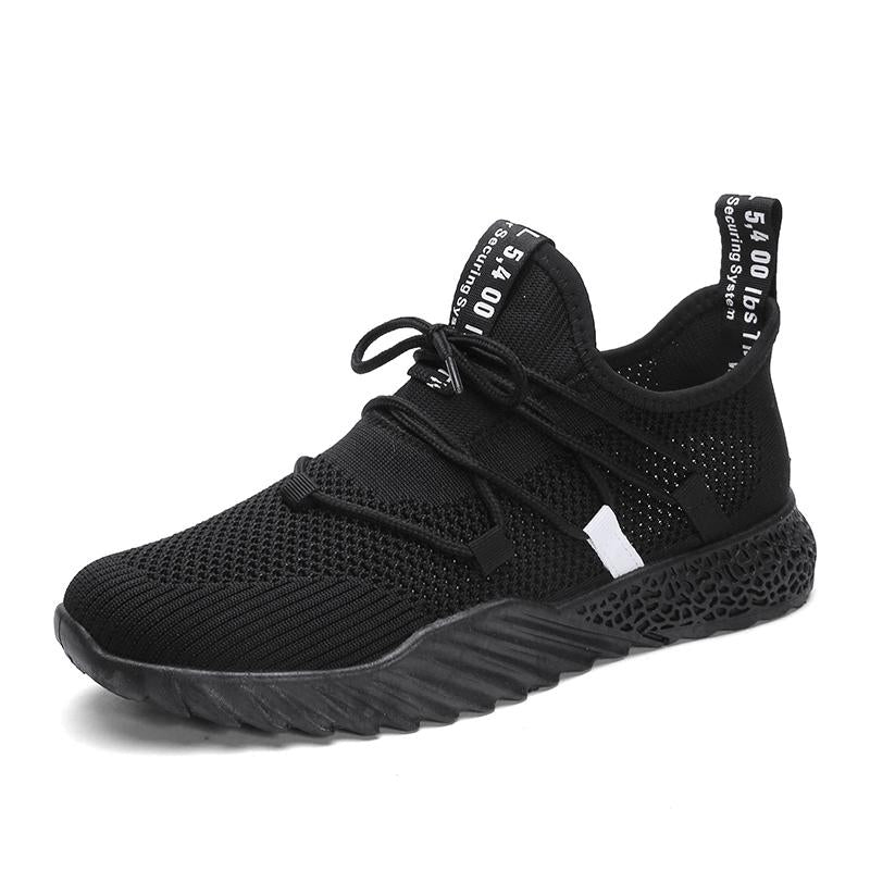 2019 New 4D Print Breathable Fly Weave Men's Sneakers