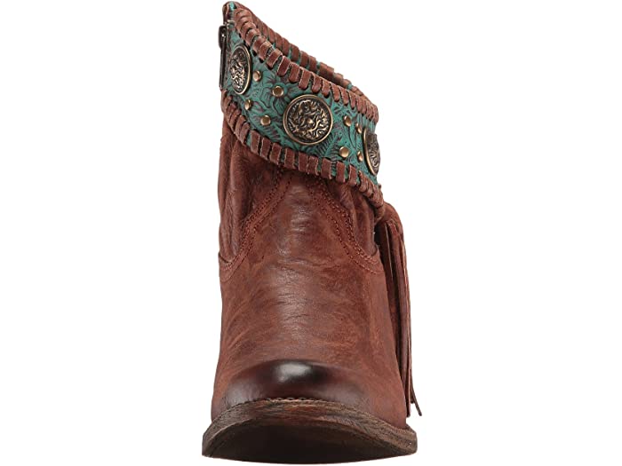 Women Genuine Leather Tassel Ankle Boots