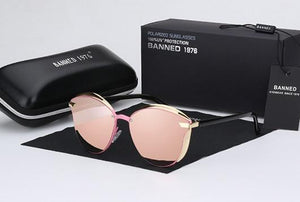Luxury Fashion Designer Women Polarized Sunglasses