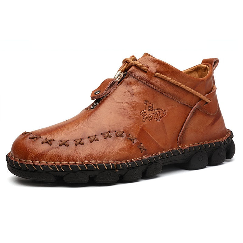 New Classic Genuine Leather Comfortable Men Casual Shoes