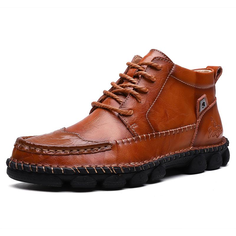 New Classic Genuine Leather Comfortable Men Casual Shoes