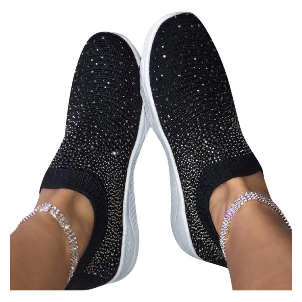 Crystal Sizzle Sock Sneakers