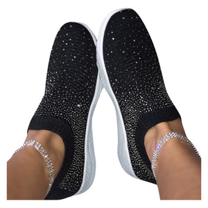 Crystal Sizzle Sock Sneakers