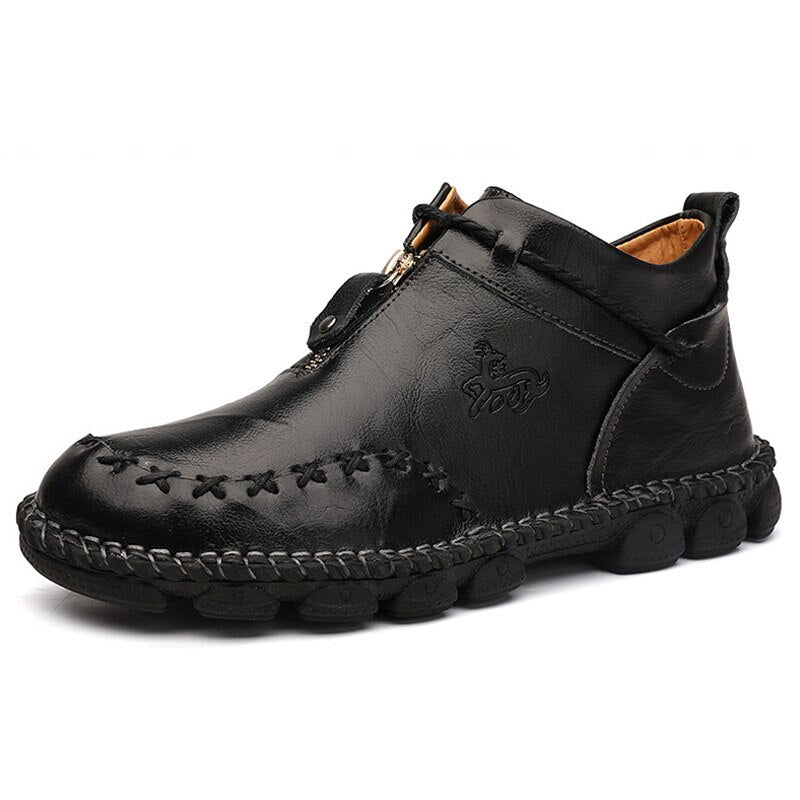 New Classic Genuine Leather Comfortable Men Casual Shoes