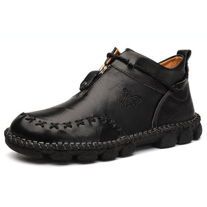 New Classic Genuine Leather Comfortable Men Casual Shoes