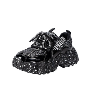 2020 New Designer Platform Shining Sneakers