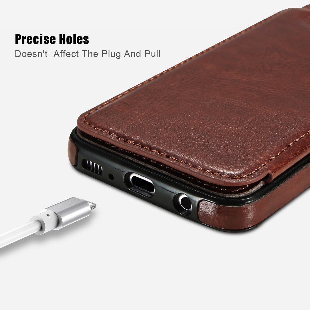Luxury Card Holder Leather Case For Samsung S10/Note10