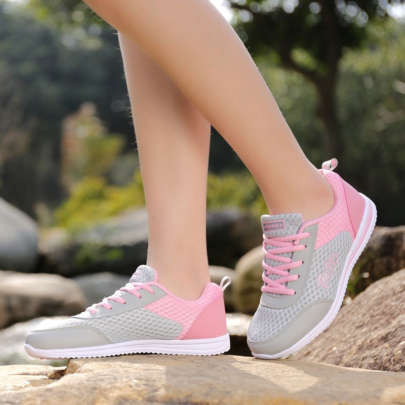 Fashion Breathable Air Mesh Shoes For Women