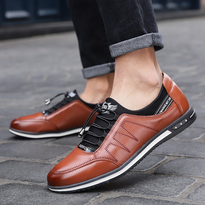 New High Quality Fashion Breathable Lace-up Shoes
