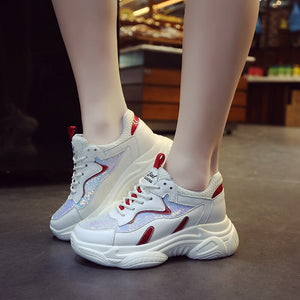 New Bling Chunky Women Sneakers