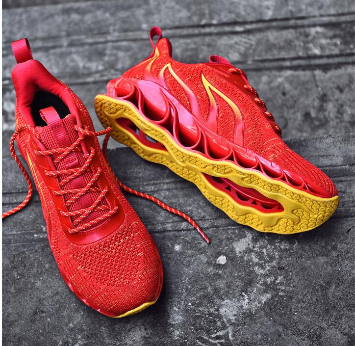 New Breathable Flame Men's Sneakers