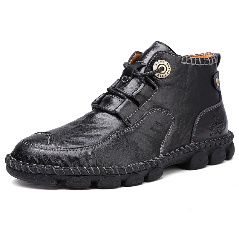 New Classic Genuine Leather Comfortable Men Casual Shoes