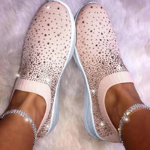 Crystal Sizzle Sock Sneakers