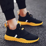 2019 New 4D Print Breathable Fly Weave Men's Sneakers